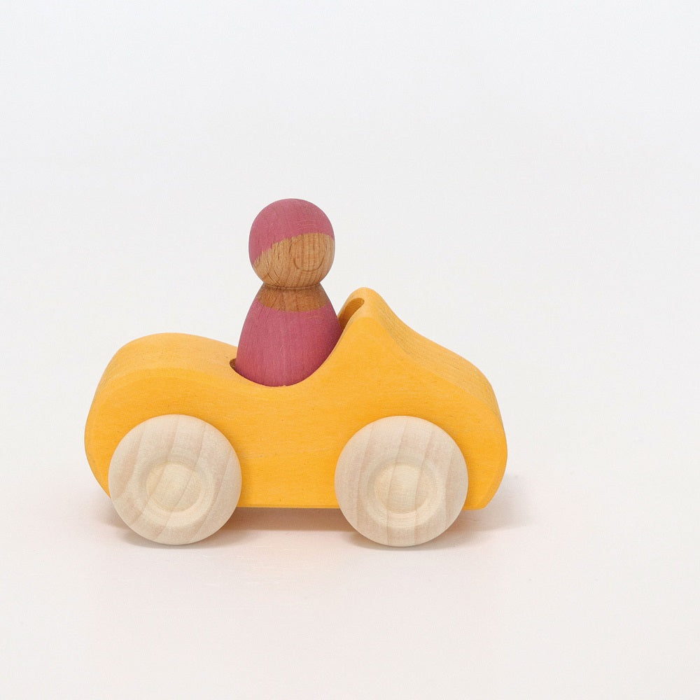Car Small Yellow , Convertible By GRIMM'S