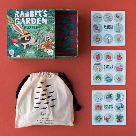 Puzzle - Rabbit's Garden By Londji and Mariana Ruiz Johnson