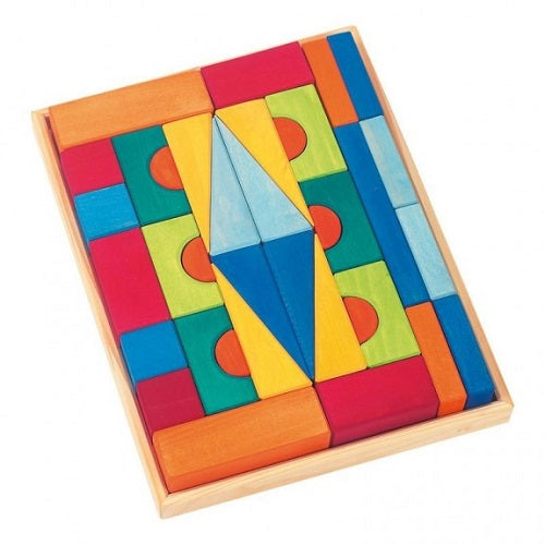 Gluckskafer Toscana Block Set, large 36 pcs
