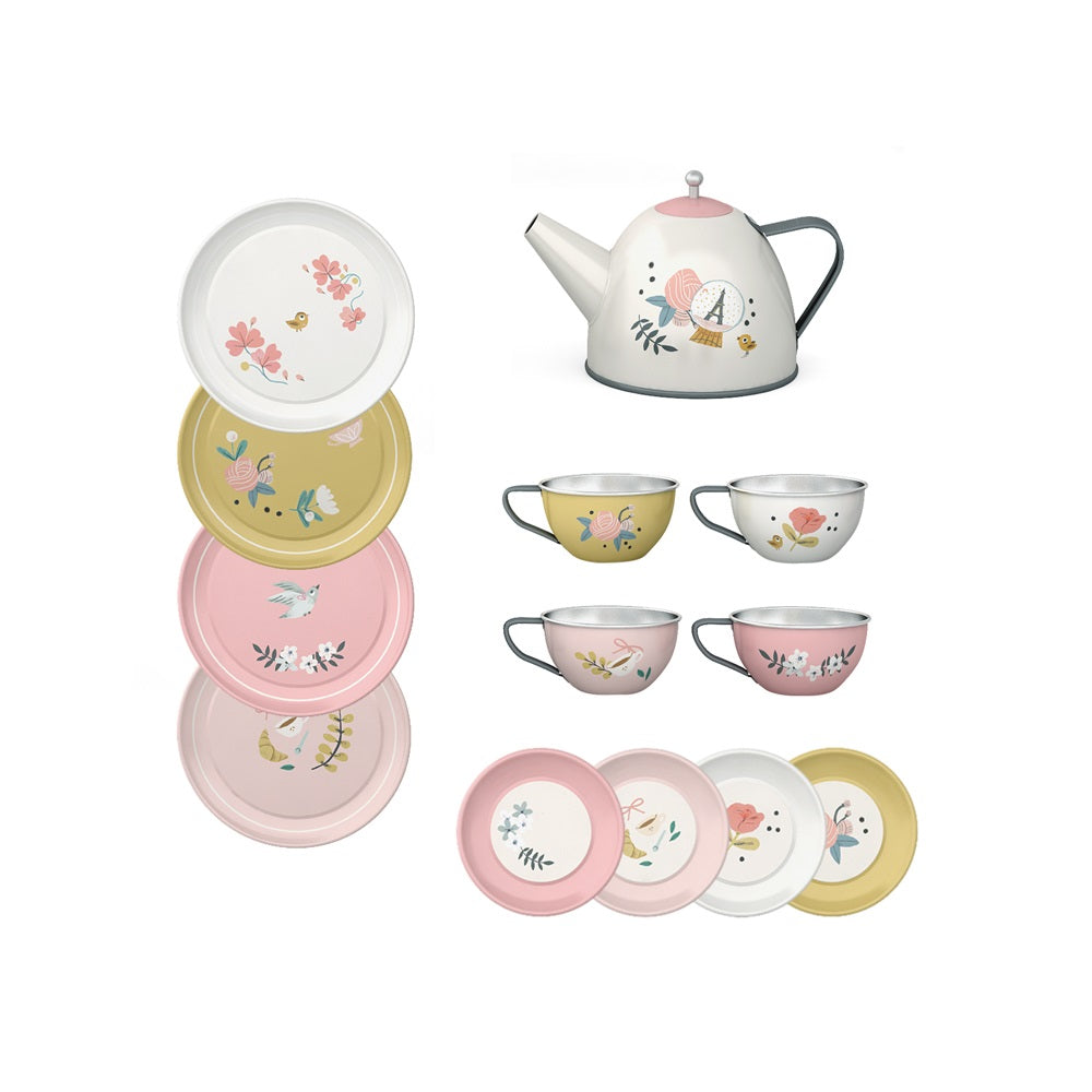 Parisiennes - Tea Set  By Lucille Michieli & Moulin Roty