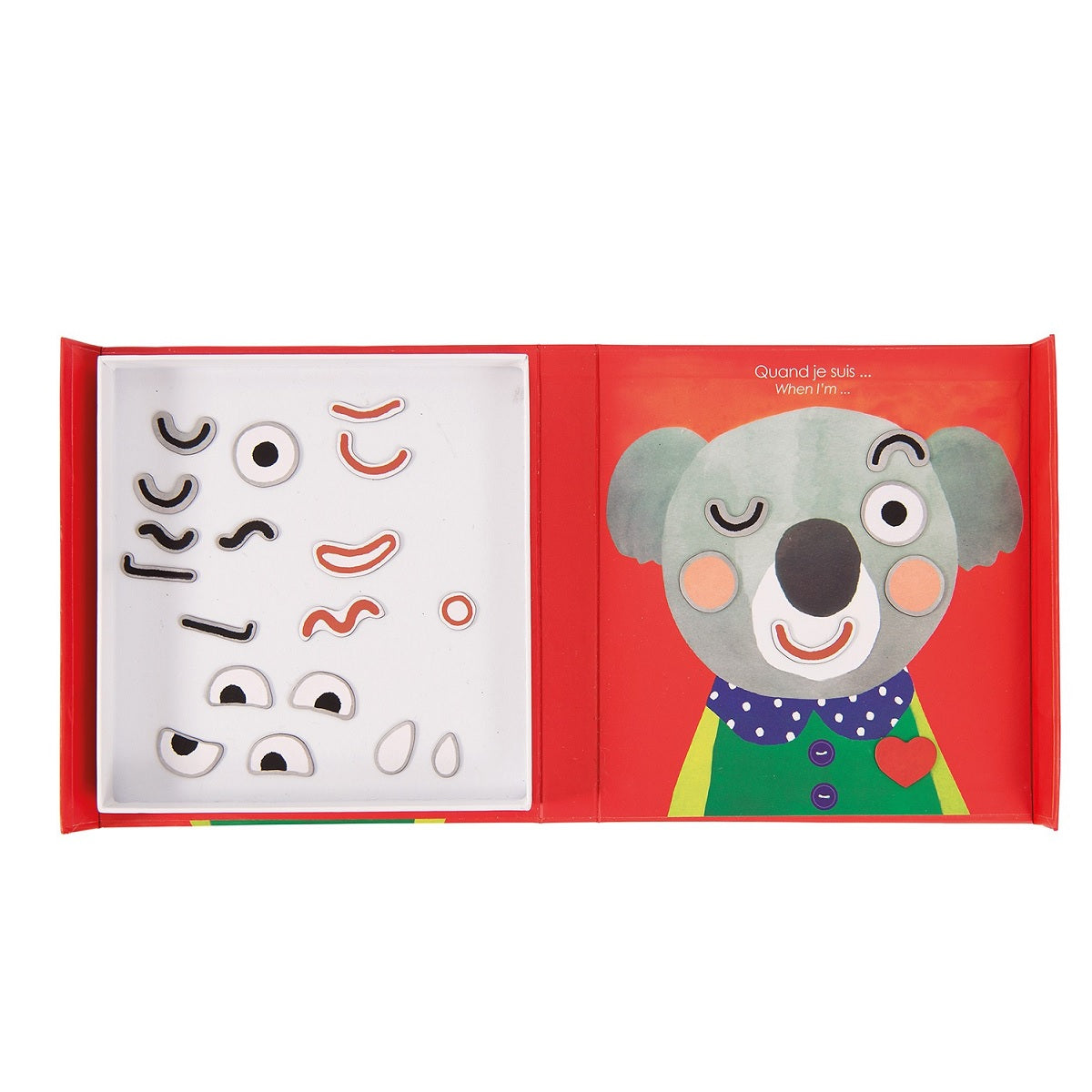 Popipop - Magnets Expressions By Moulin Roty