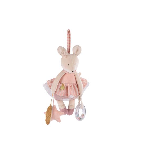 Petite Ecole De Danse - Hanging Activity Mouse By Moulin Roty