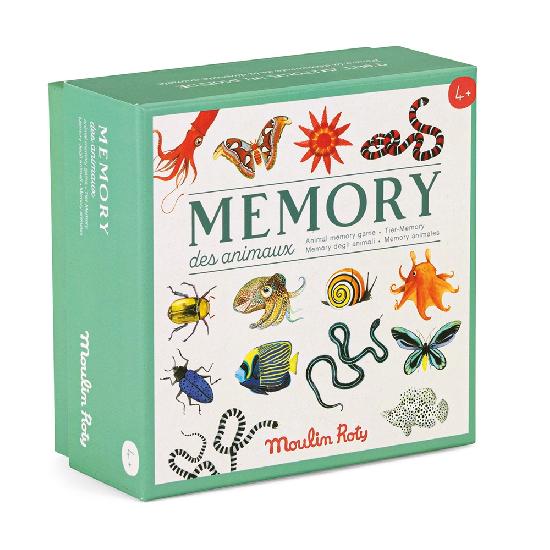 Tout Autour Du Monde - Animal Memory Game By Moulin Roty