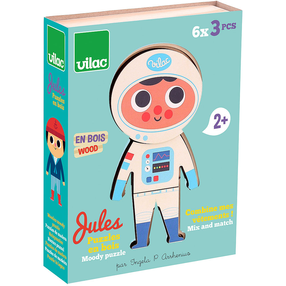 Wooden Puzzle, Jules by Vilac