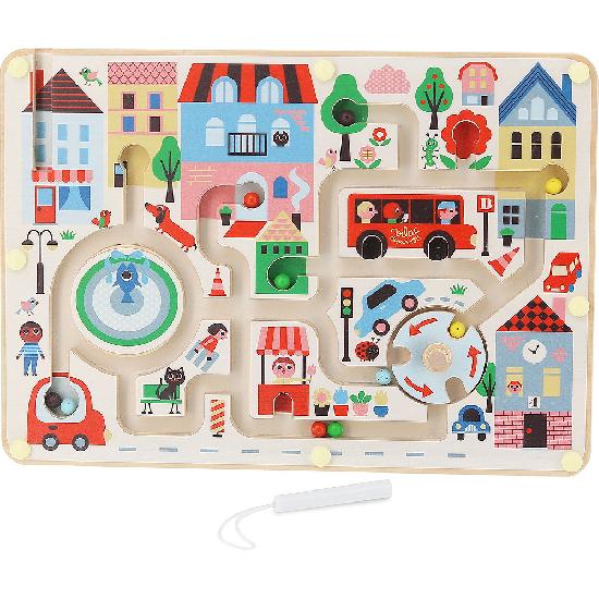 Ingela P. Arrhenius - Magnetic Labyrinth / Maze, My Little Town By Ingela P. Arrhenius and Vilac