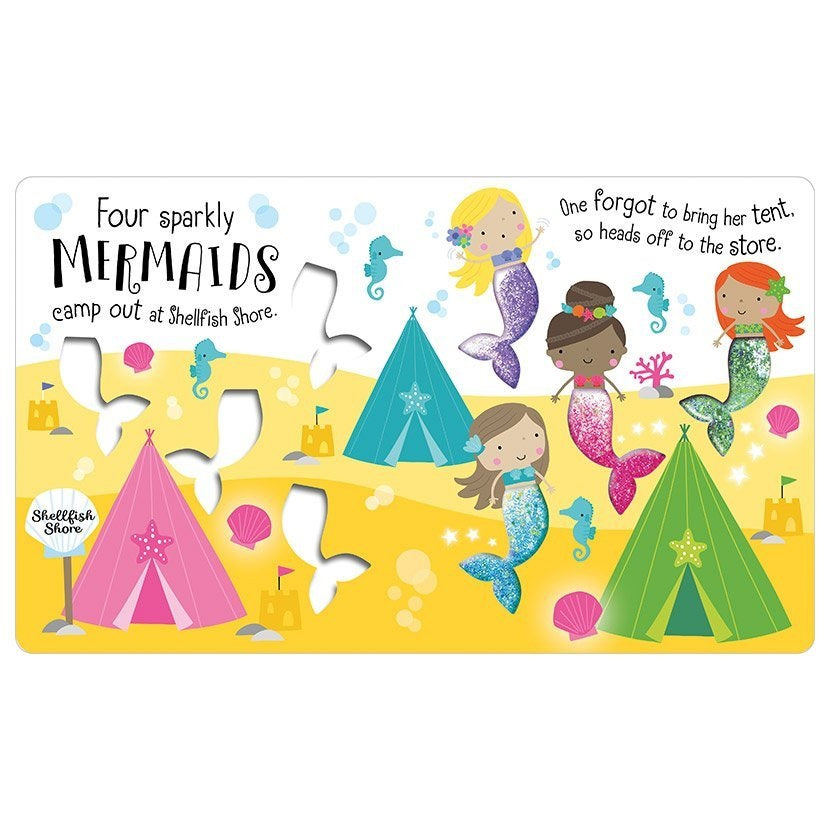 Five Sparkly Mermaids - Board Book