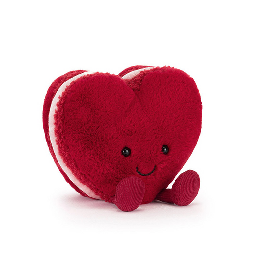 Amuseables Arlette Heart Macaron by Jellycat