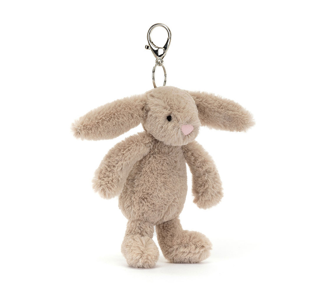 Bashful Beige Bunny Bag Charm by Jellycat