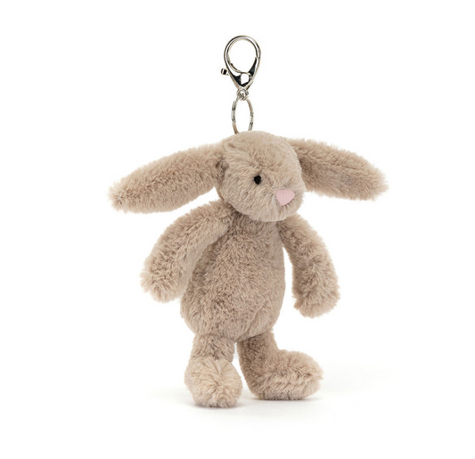 Bashful Beige Bunny Bag Charm by Jellycat