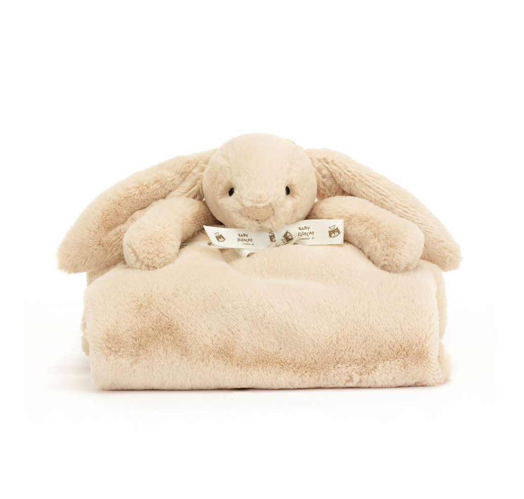 Bashful Luxe Bunny Willow Blankie by Jellycat