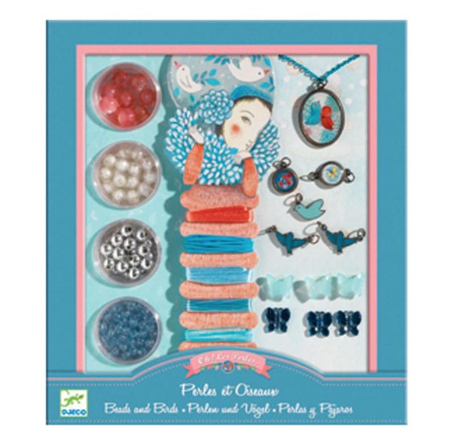 Beads / Pearls and birds by Djeco