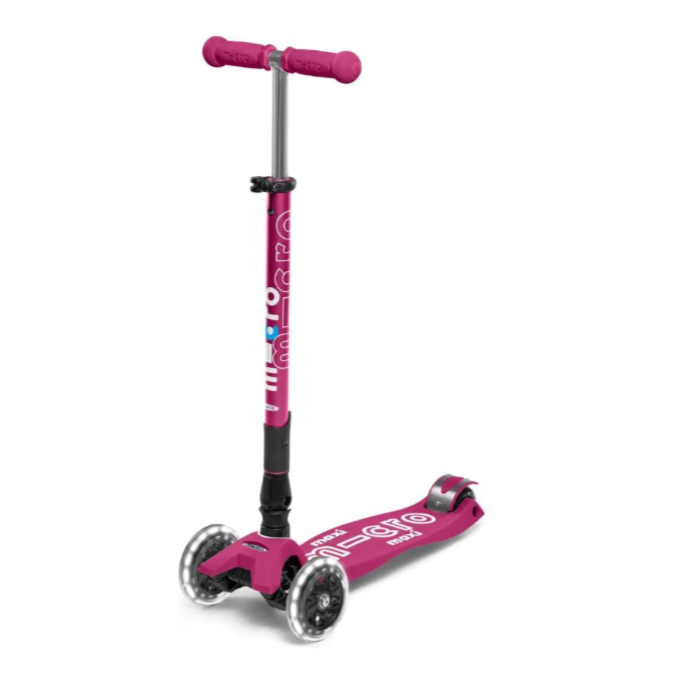 MICRO Maxi (5-12 Years) Deluxe Foldable LED Berry Red