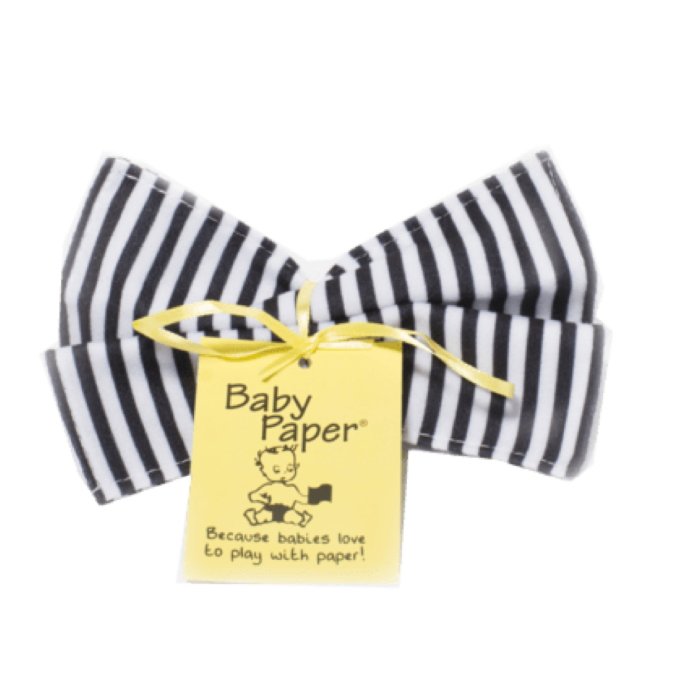 Black-White Stripe Baby Paper
