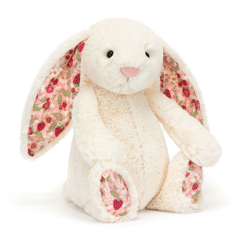 Blossom Cream Bunny 'Berry' Original by Jellycat