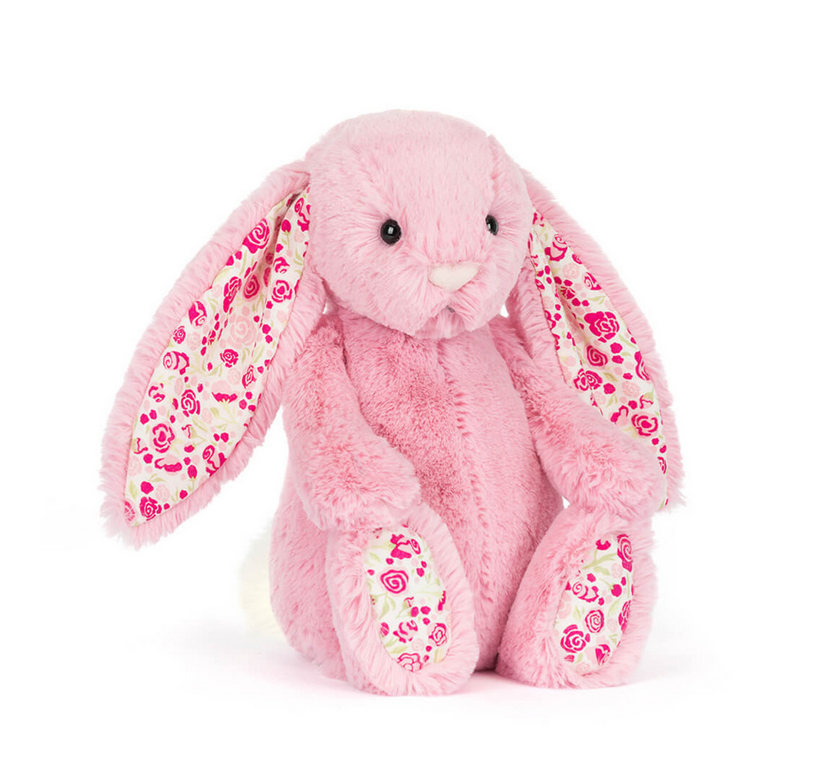 Blushkin Blossom Luxe Bunny by Jellycat