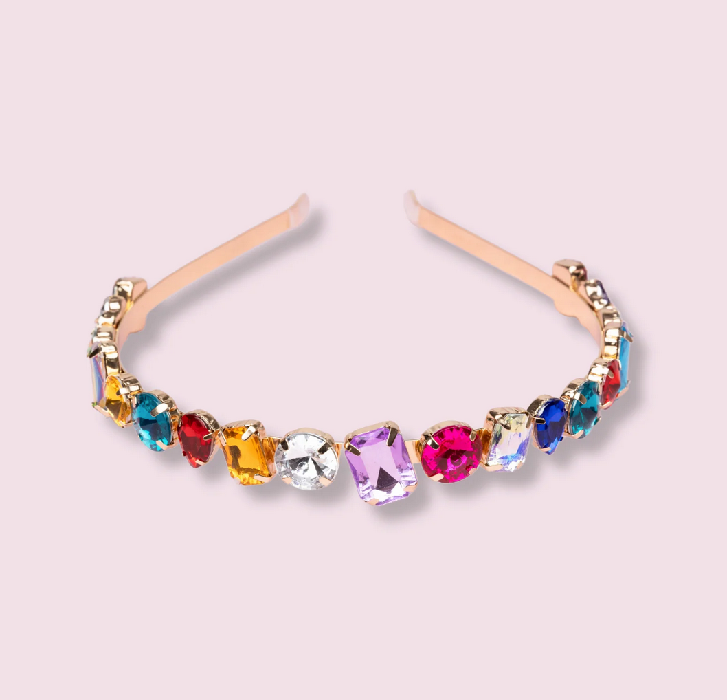 Boutique Chunky Gem Headband by Great Pretenders