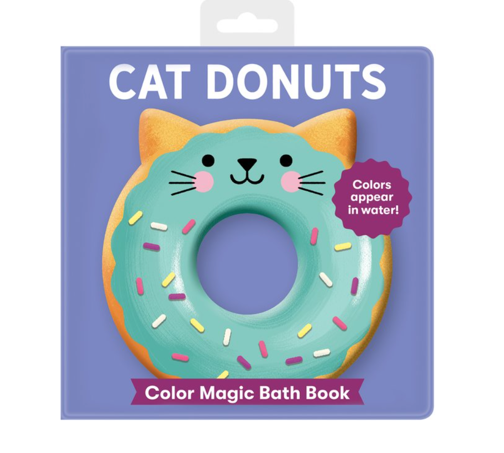Cat Donuts Color Magic Bath Book