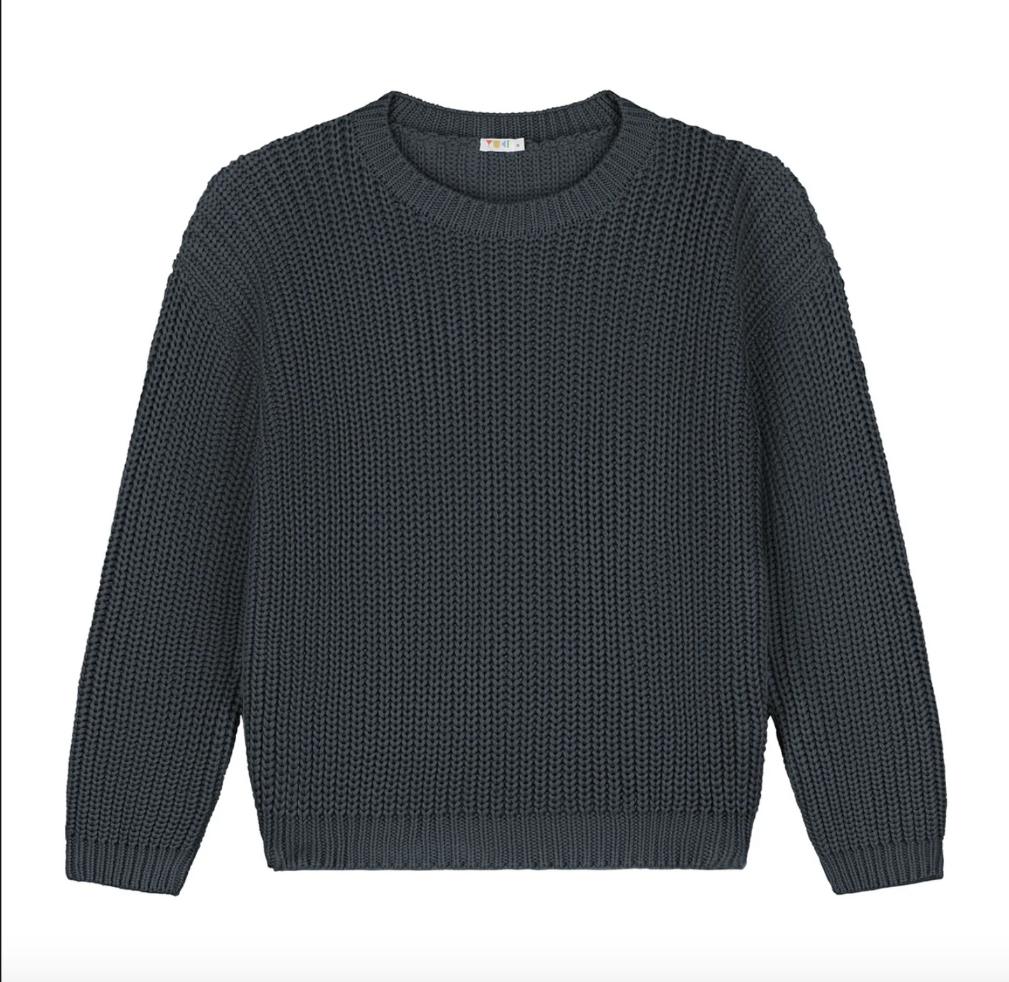 Chunky Knitted WOMEN'S Sweater - CHARCOAL by Yuki