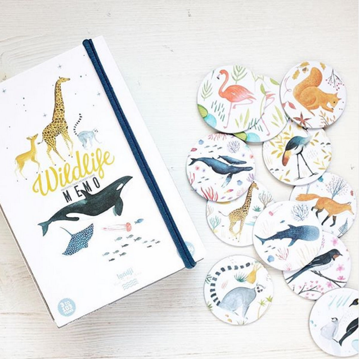 Memory Game - Nathalie Ouederni Wildlife By Londji