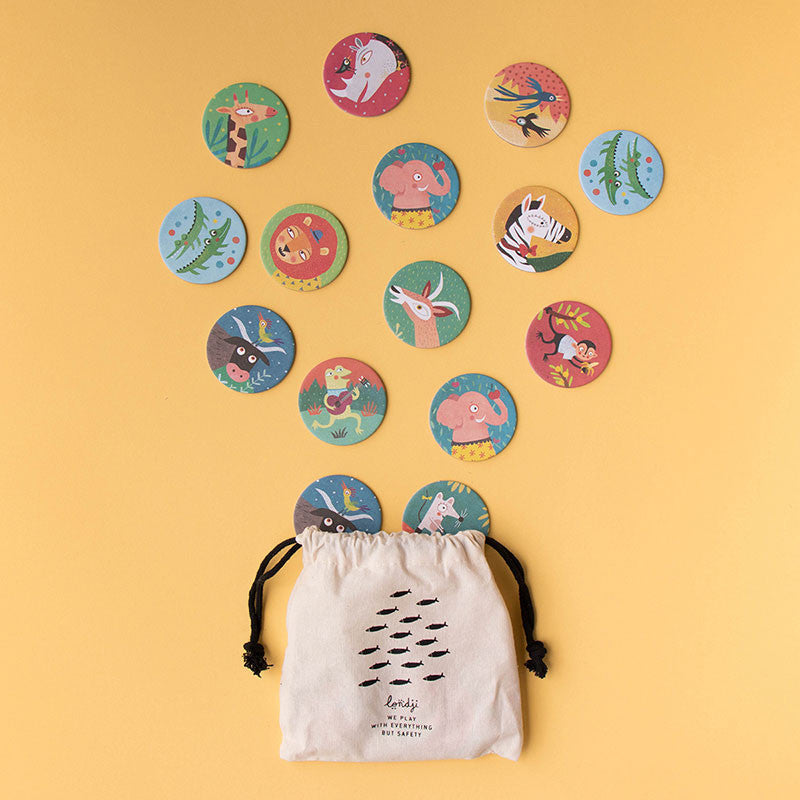 Memory Game - The Jungle By Londji & Mariana Ruiz Johnson