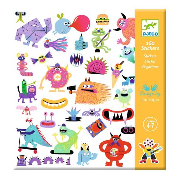 Stickers / Monsters by Djeco