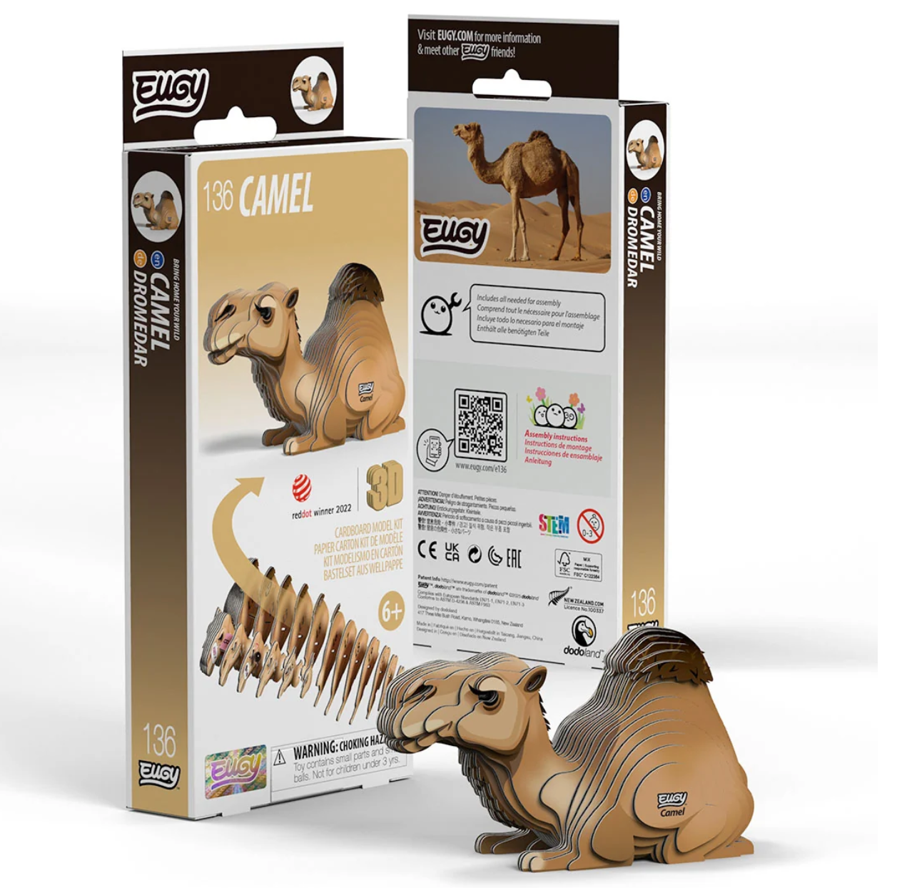 Eugy 3D Puzzle Camel