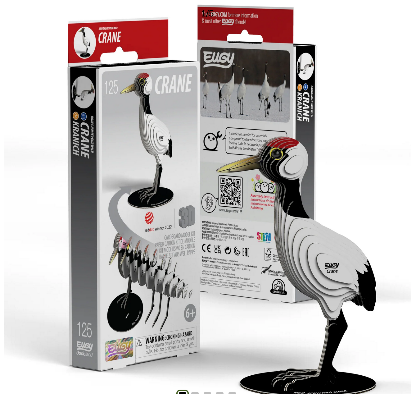 Eugy 3D Puzzle Crane