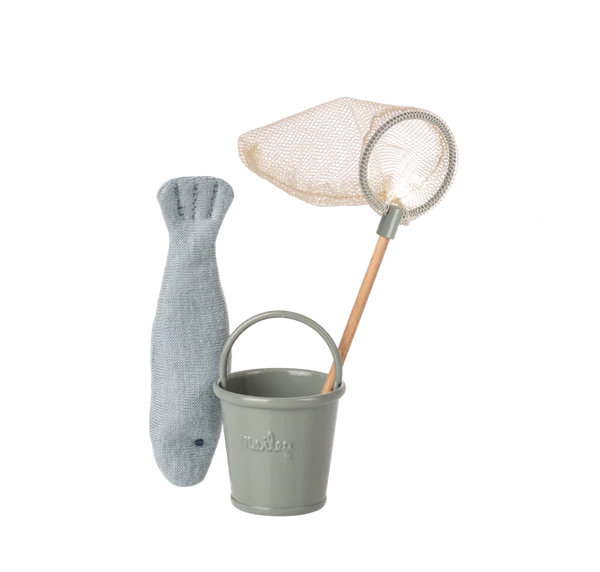 Fishing set, Mouse by Maileg