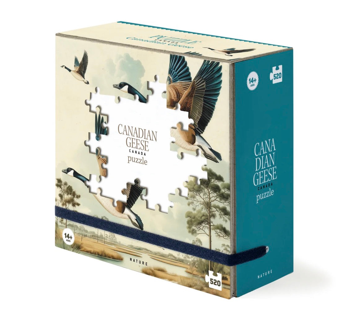 CANADIAN GEESE CANADA NATURE 520 PC PUZZLE by Londji