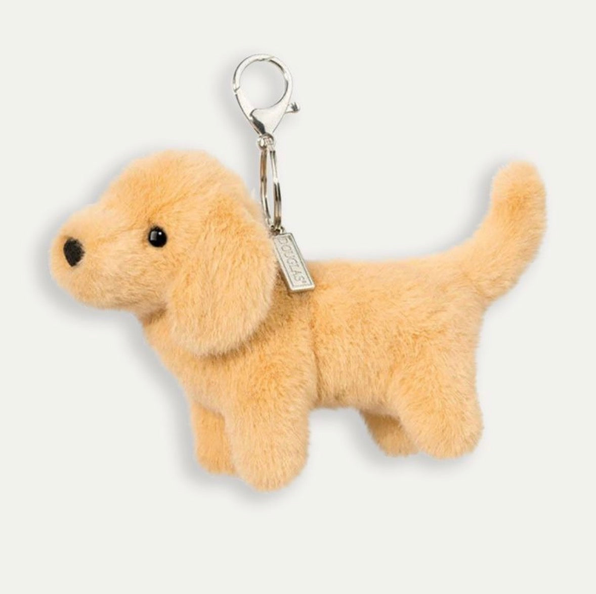 Golden Retriever Dog Plush Bag Charm by Douglas
