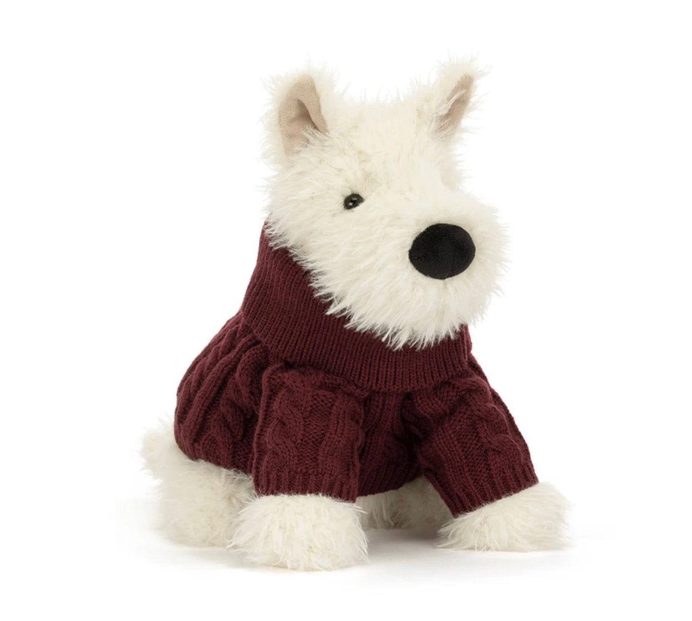Munro Scottie Dog 'Winter Jumper' by Jellycat