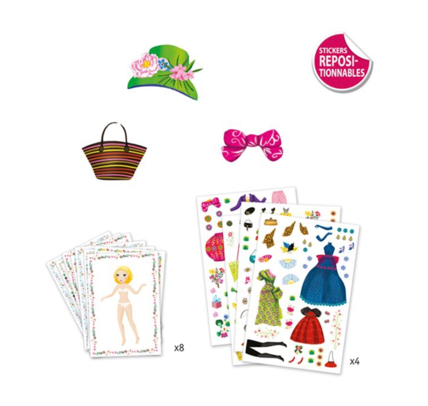 Paper dolls / Massive fashion by Djeco