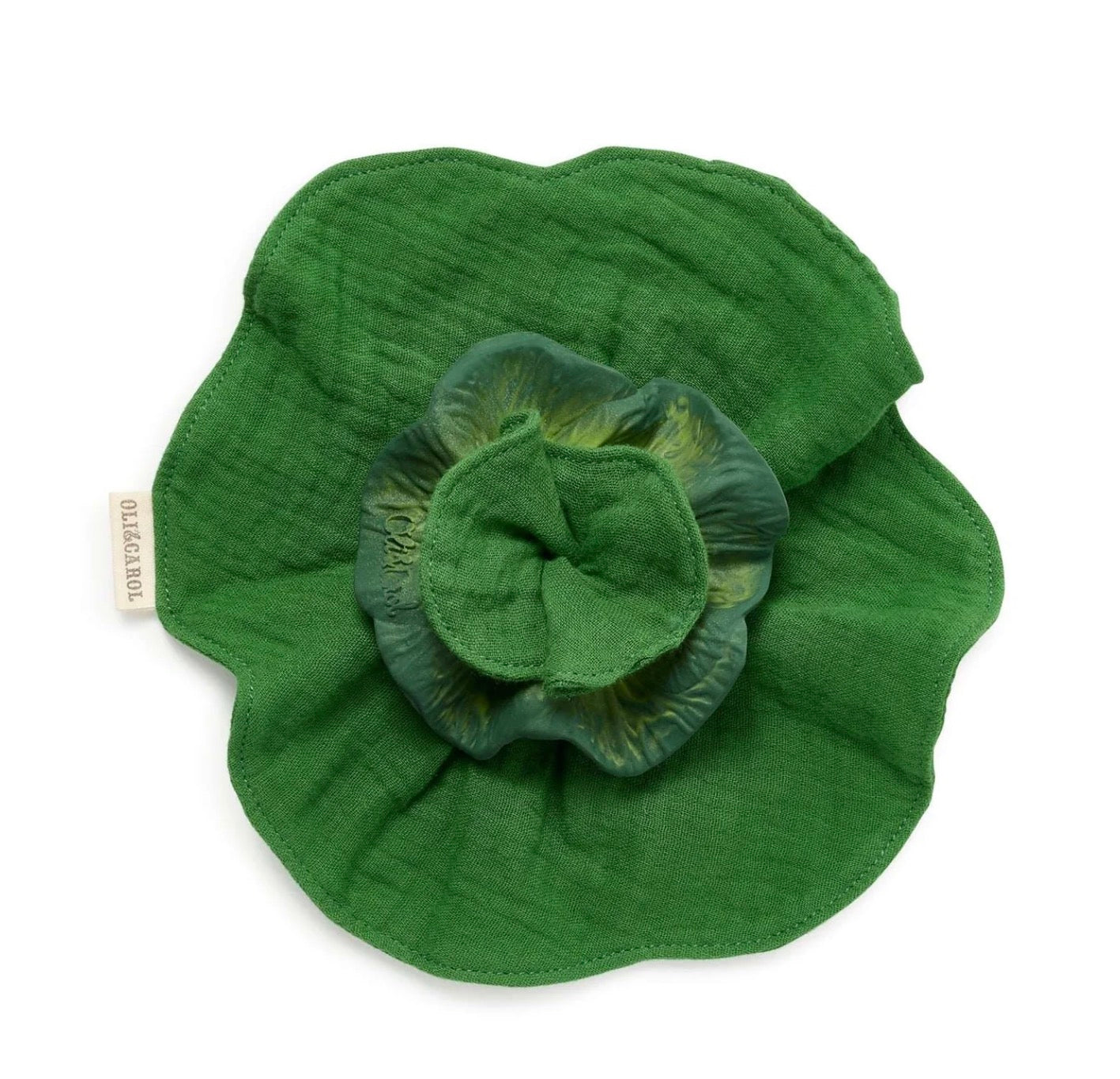 Kendall the Kale Mini Doudou-Teether by Oli & Carol