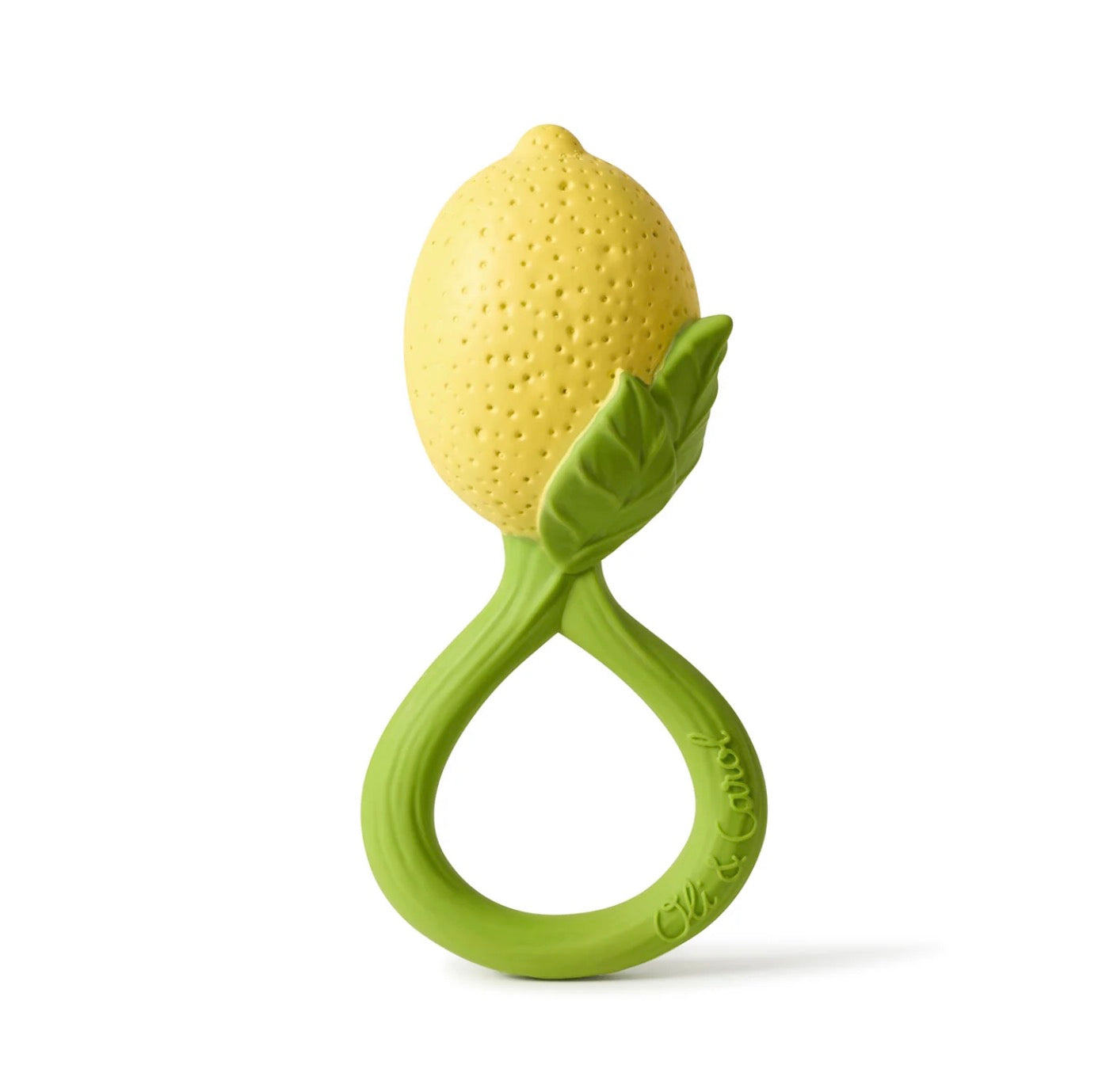 Lemon Rattle Toy by Oli & Carol