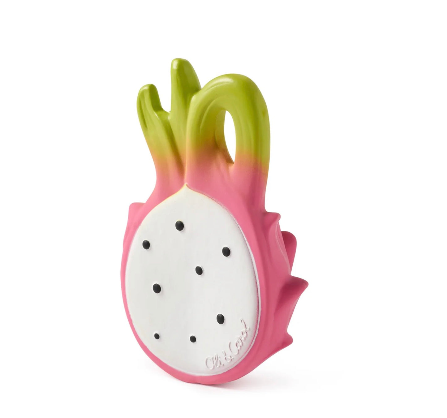Fucsia the Dragonfruit Baby Teether by Oli & Carol