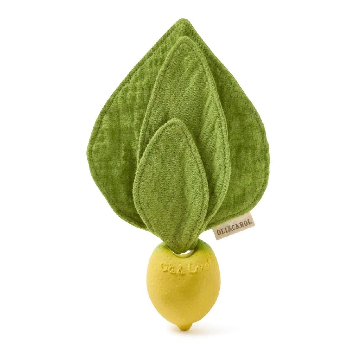 Lou the Lemon Mini Doudou-Teether by Oli & Carol