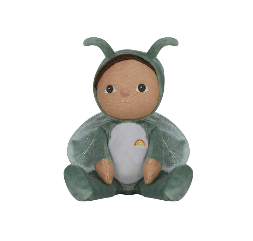 Dinky Dinkum Dolls - Gideon Grasshopper - Green - by Olli Ella