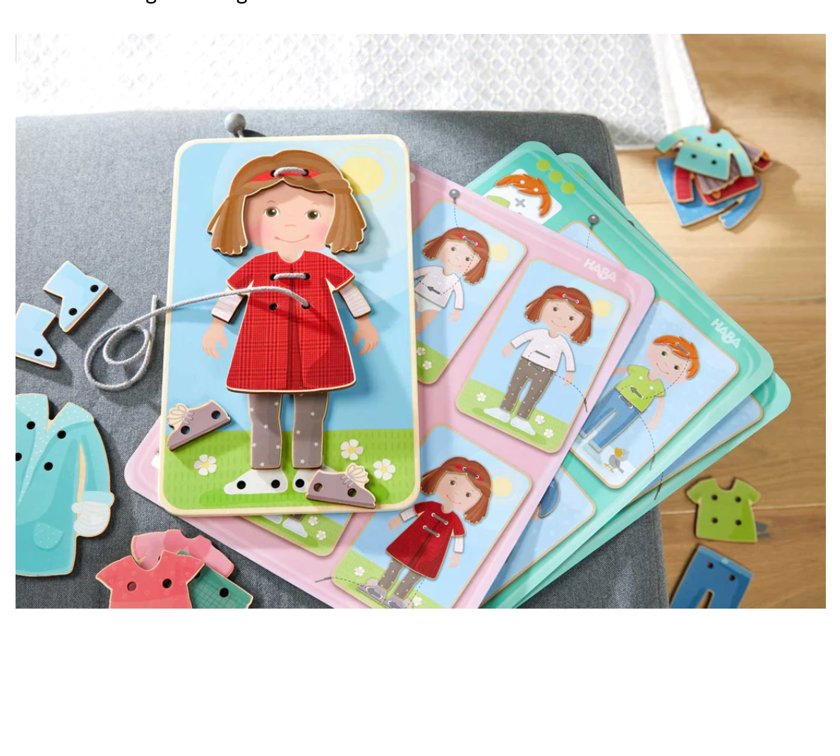 HABA Dress Me Threading & Lacing Game