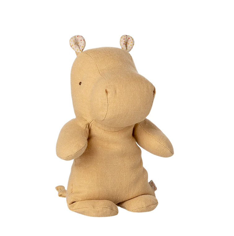 Hippo, Small - Cream Yellow by Maileg
