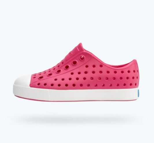 Native Jefferson Shoes Hollywood Pink/ Shell White