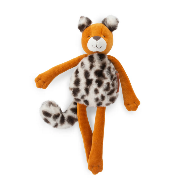 La Foret Mawa - Leopard Rattle by Moulin Roty