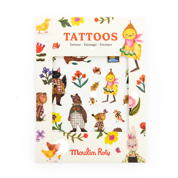 Les Minouchkas - Tattoos by Moulin Roty