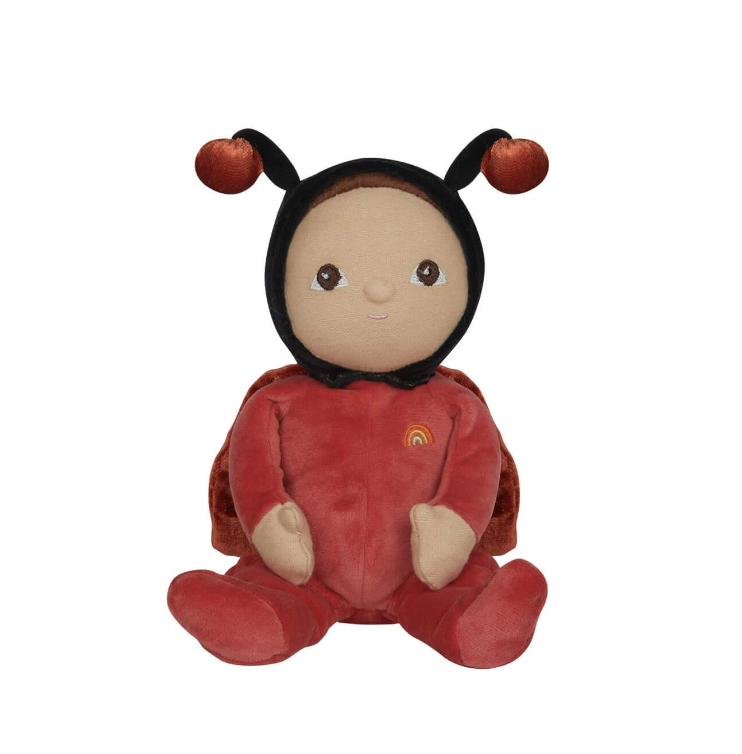 Dinky Dinkum Dolls - Lola Ladybug - Red - by Olli Ella