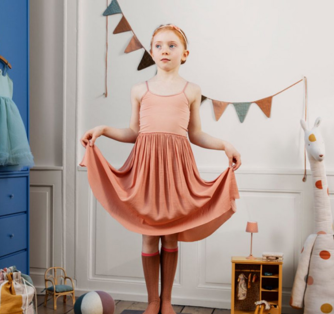 MAILEG Ballerina Dress - Melon