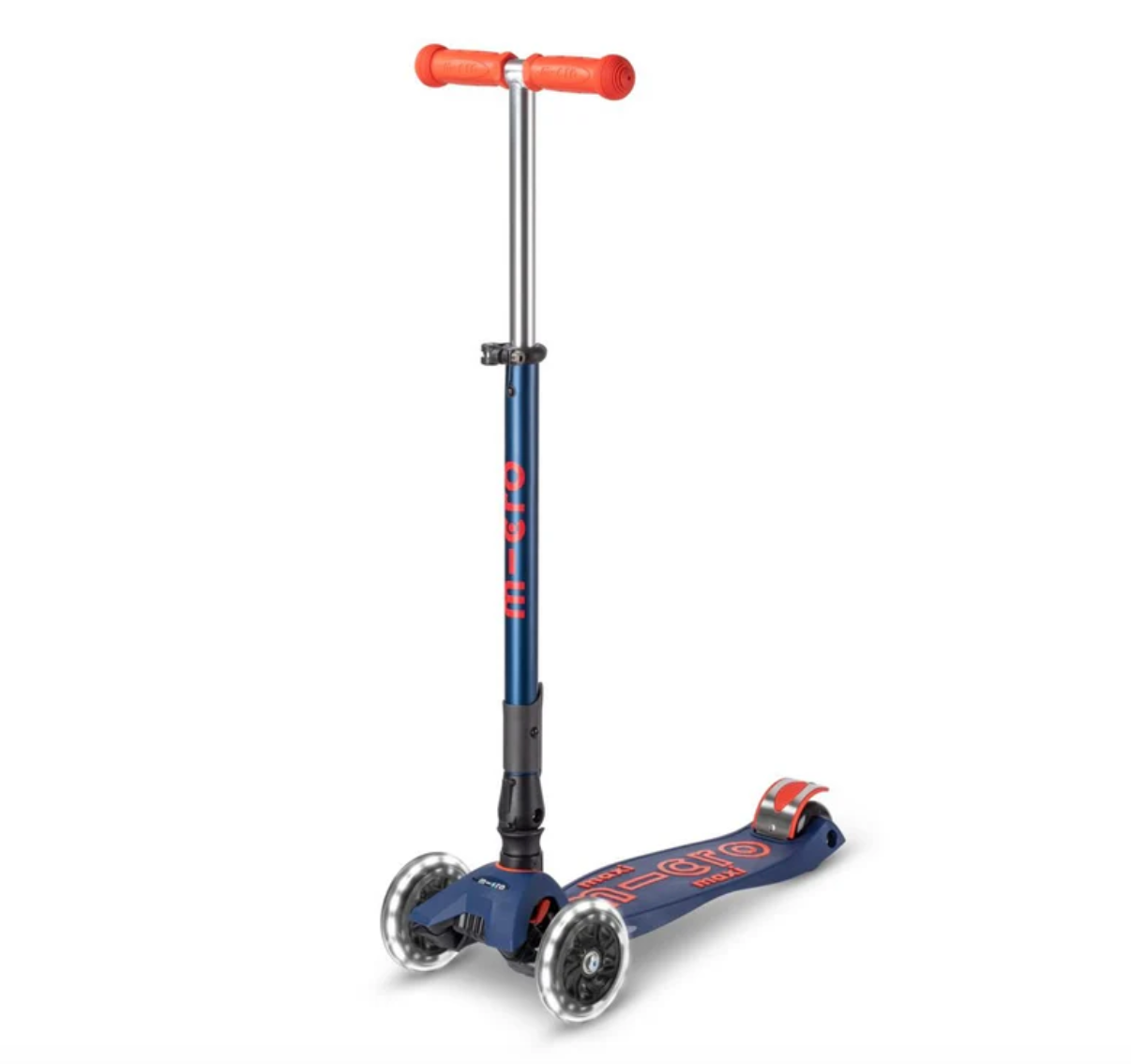 MICRO Maxi (5-12 Years) Deluxe Foldable LED Navy/ Red