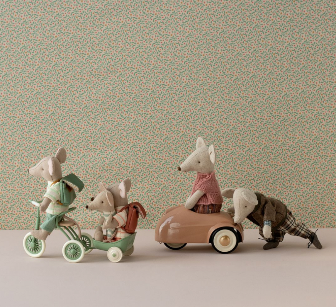 MaIeg Abri à tricycle, Mouse -Coral