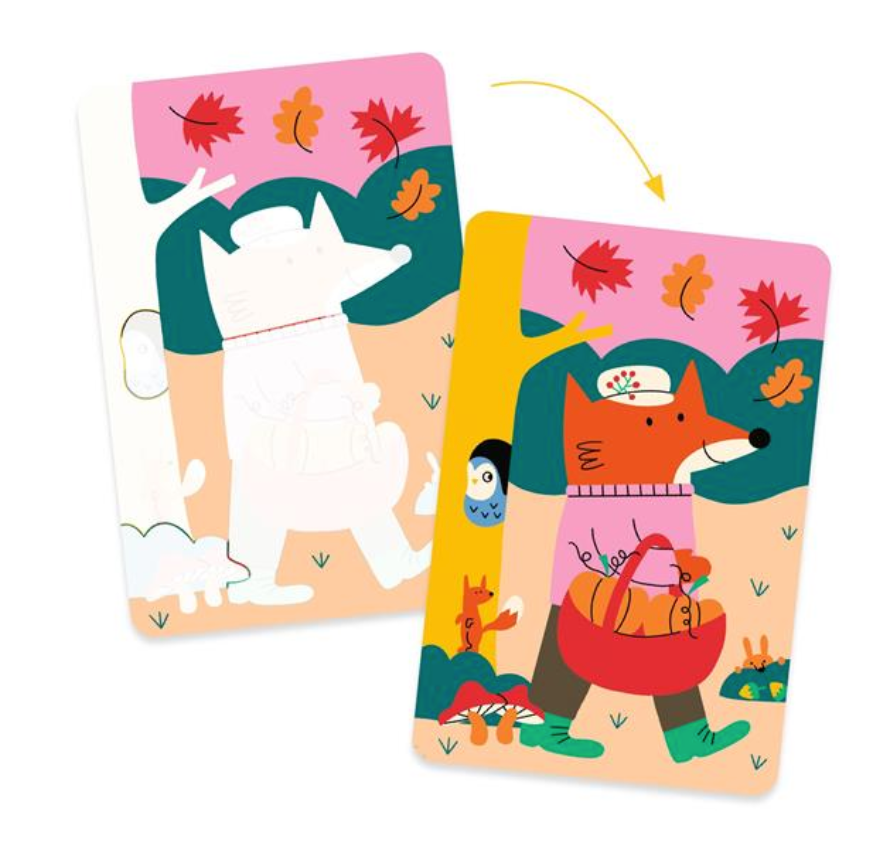 Magic Colouring / 4 seasons by Djeco