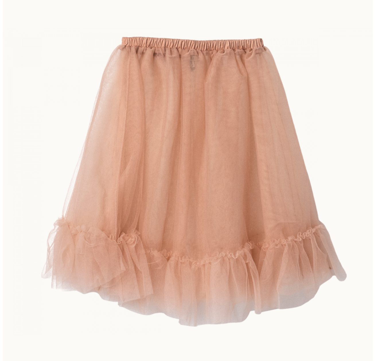 Maileg Princess tulle skirt, 6-8 years - Melon