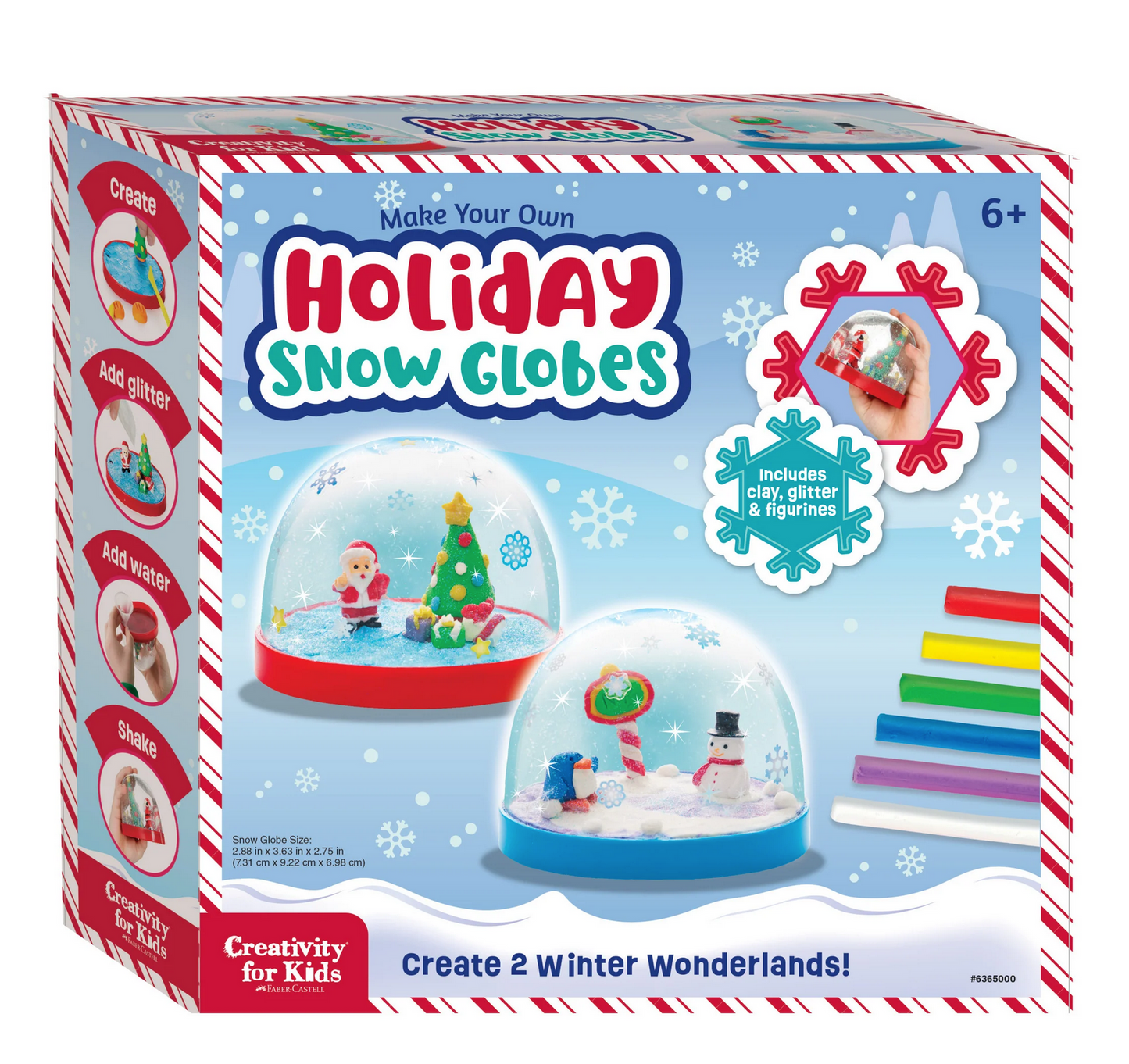 Make Your Own Holiday Snow Globes by Faber-Castell