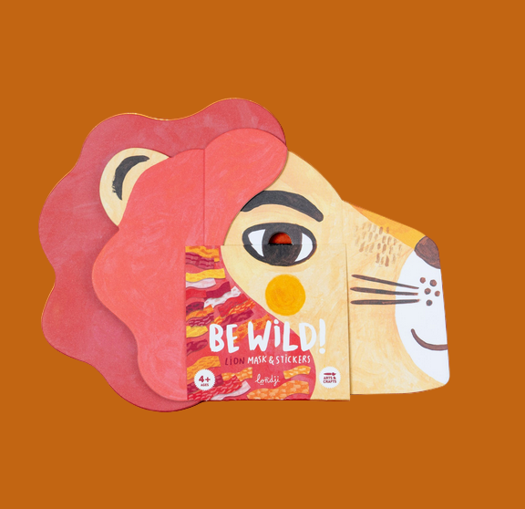 Mask & Stickers LION by Londji